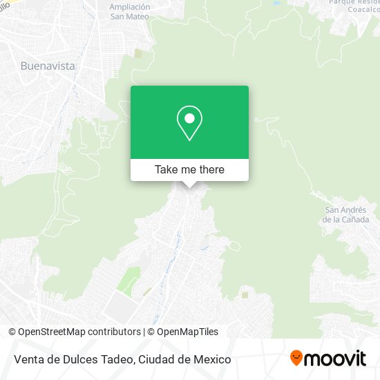 Venta de Dulces Tadeo map