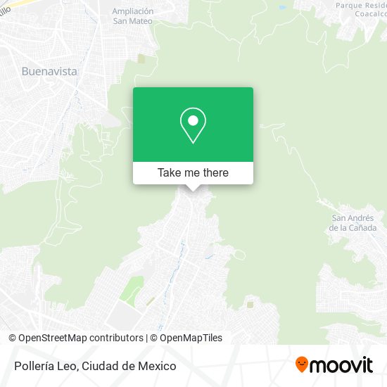 Mapa de Pollería Leo