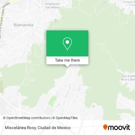 Mapa de Miscelánea Rosy