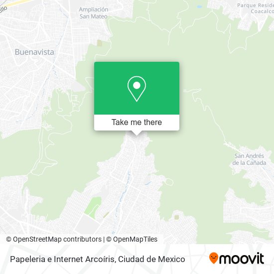 Papeleria e Internet Arcoíris map