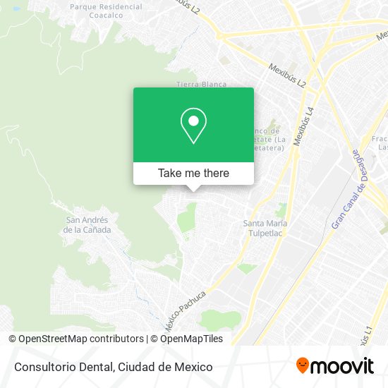 Consultorio Dental map