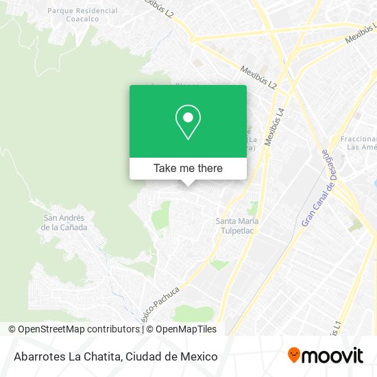 Abarrotes La Chatita map