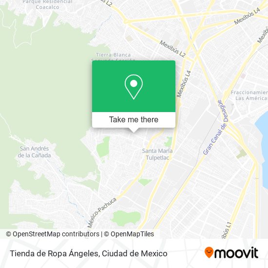Mapa de Tienda de Ropa Ángeles