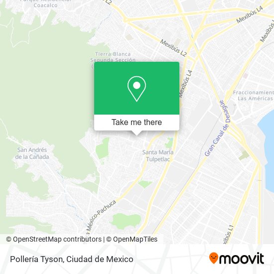 Pollería Tyson map