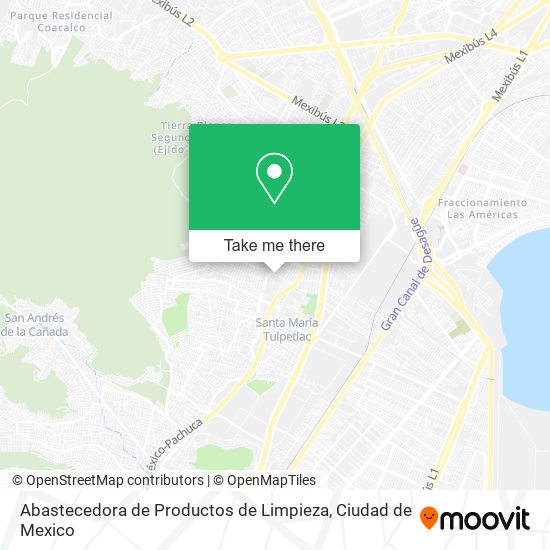 Abastecedora de Productos de Limpieza map