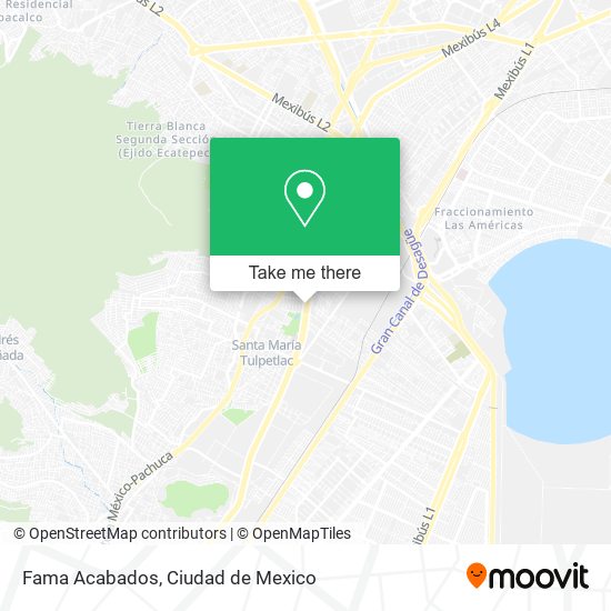 Mapa de Fama Acabados