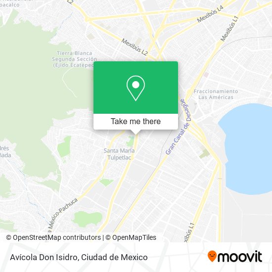 Avícola Don Isidro map