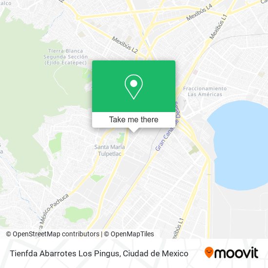 Tienfda Abarrotes Los Pingus map