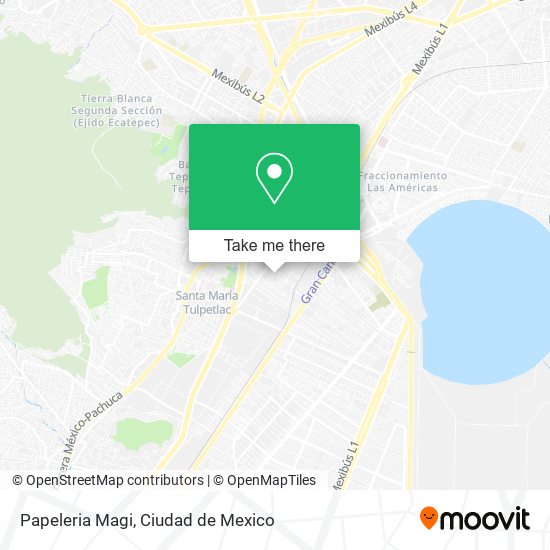 Papeleria Magi map