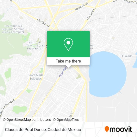Clases de Pool Dance map