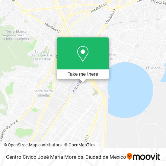 Centro Civico José Maria Morelos map