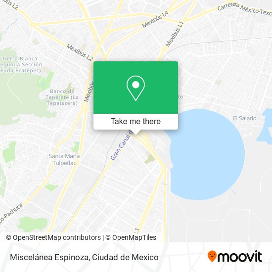 Mapa de Miscelánea Espinoza