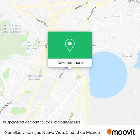 Semillas y Forrajes Nueva Vida map