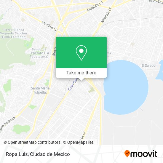 Ropa Luis map