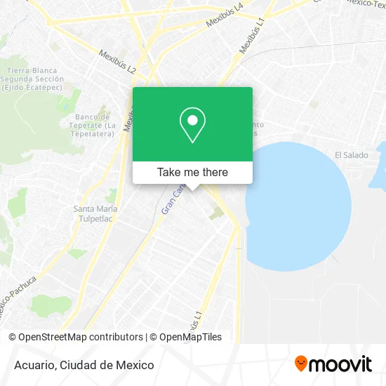 Acuario map