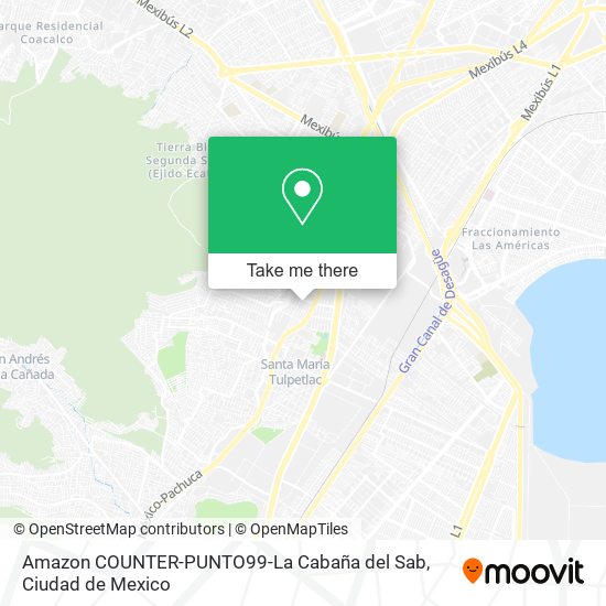 Mapa de Amazon COUNTER-PUNTO99-La Cabaña del Sab