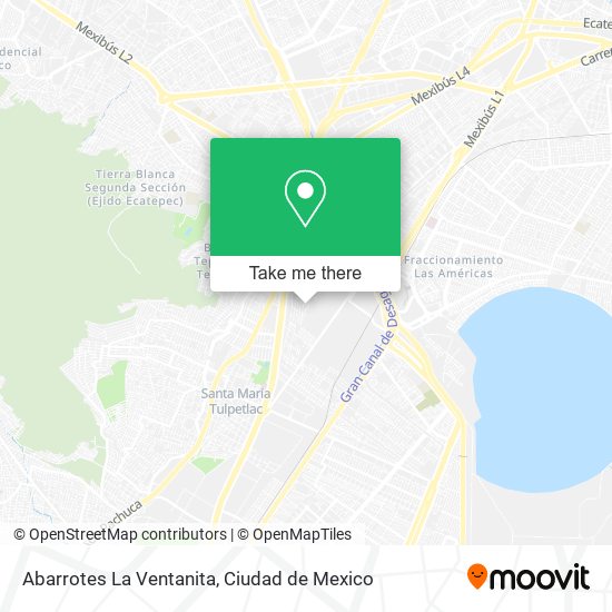 Abarrotes La Ventanita map