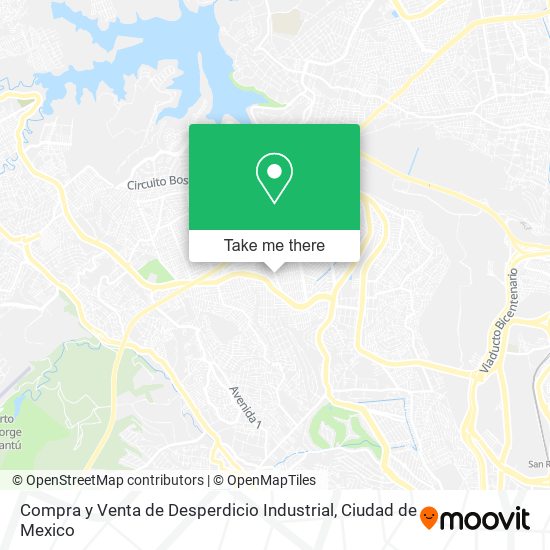Mapa de Compra y Venta de Desperdicio Industrial