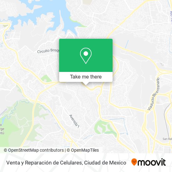 Mapa de Venta y Reparación de Celulares