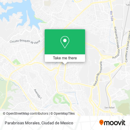 Parabrisas Morales map