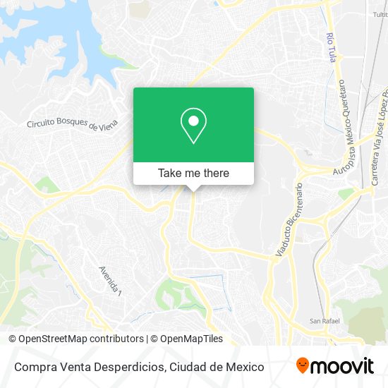 Mapa de Compra Venta Desperdicios