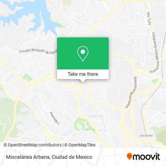 Mapa de Miscelánea Arbena