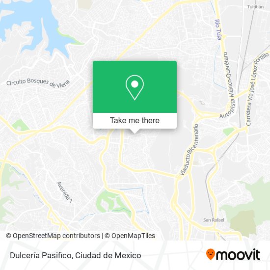 Dulcería Pasifico map