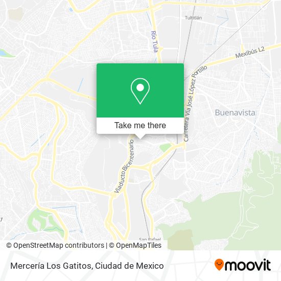 Mercería Los Gatitos map