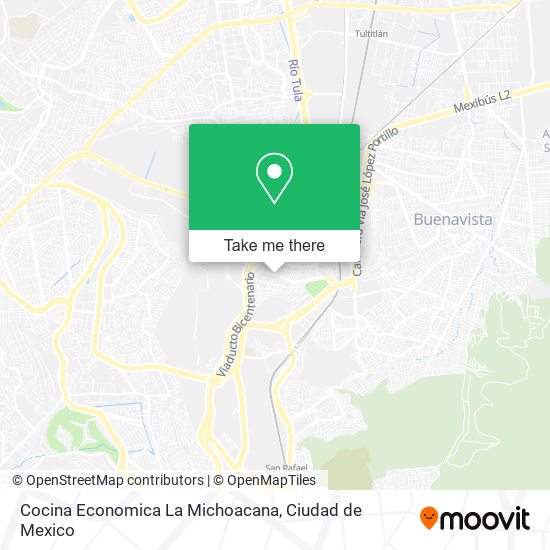 Cocina Economica La Michoacana map