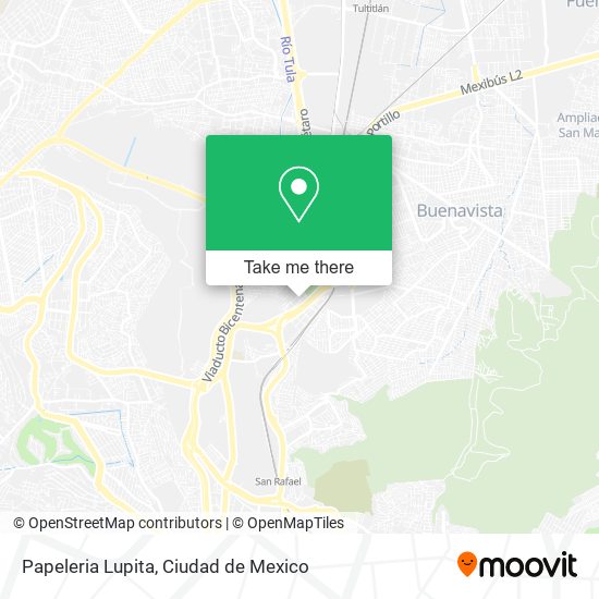 Mapa de Papeleria Lupita