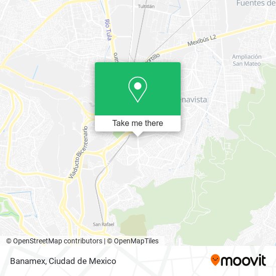 Banamex map