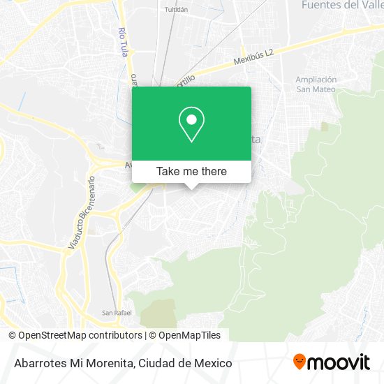 Abarrotes Mi Morenita map