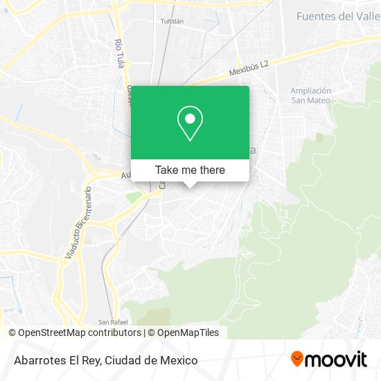 Abarrotes El Rey map