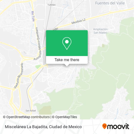 Mapa de Miscelánea La Bajadita