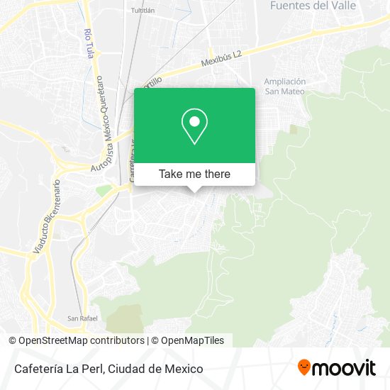Cafetería La Perl map