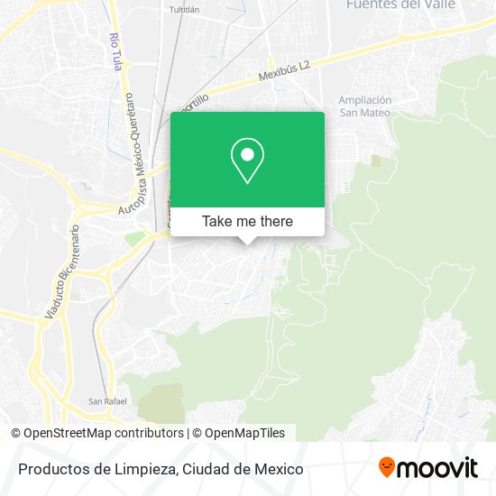 Productos de Limpieza map