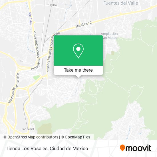 Tienda Los Rosales map