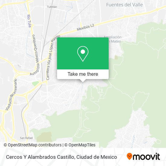 Mapa de Cercos Y Alambrados Castillo