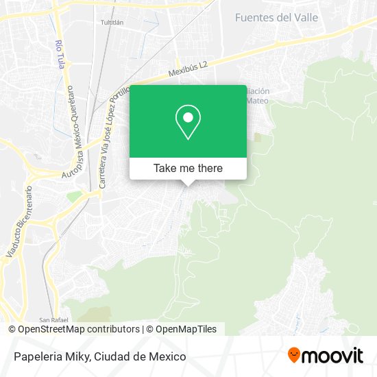Mapa de Papeleria Miky