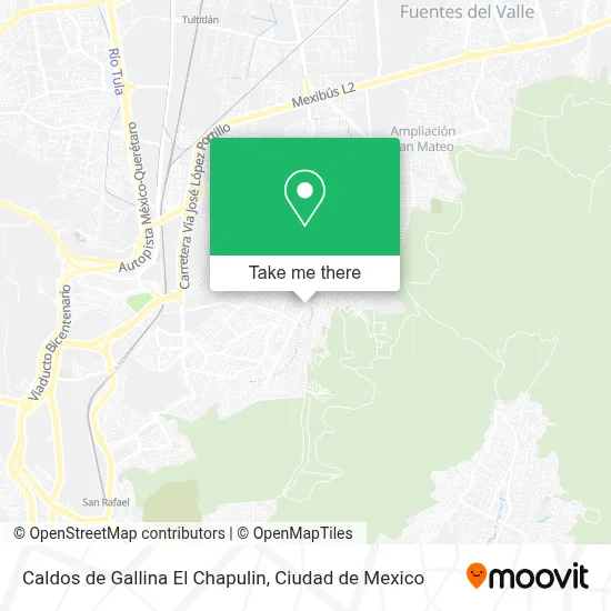 Caldos de Gallina El Chapulin map