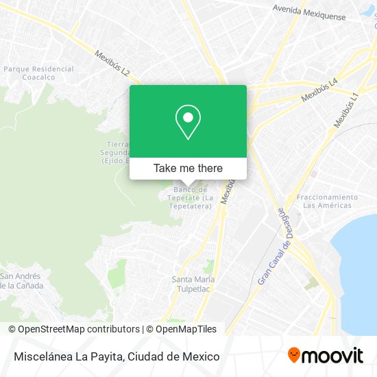Mapa de Miscelánea La Payita