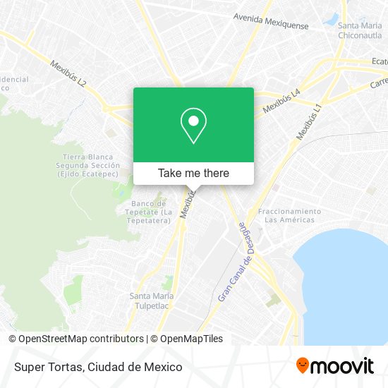 Mapa de Super Tortas