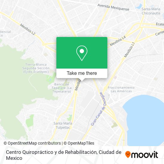 Centro Quiropráctico y de Rehabilitación map