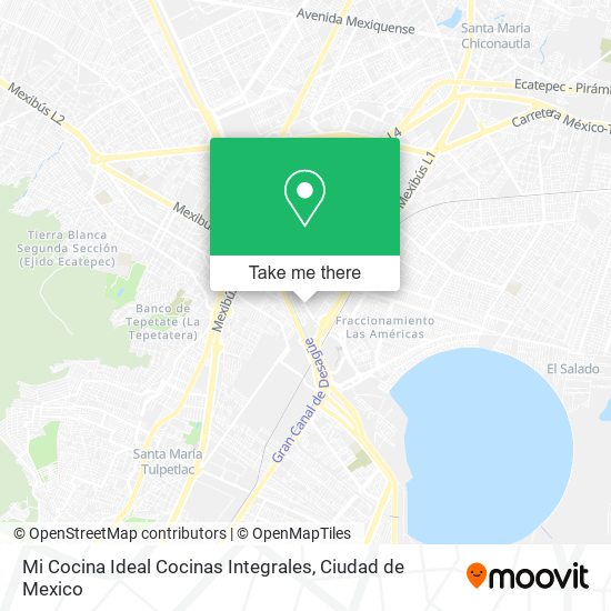Mi Cocina Ideal Cocinas Integrales map