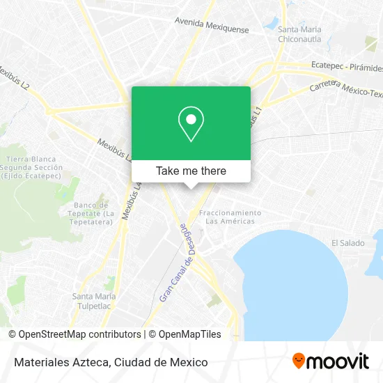 Materiales Azteca map