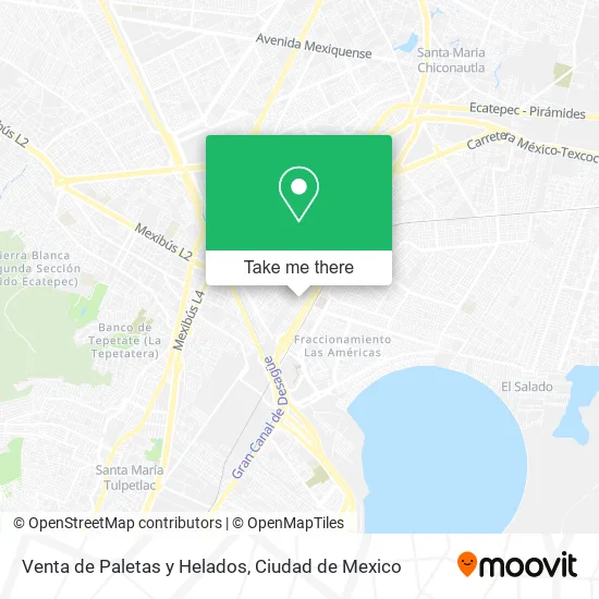 Venta de Paletas y Helados map