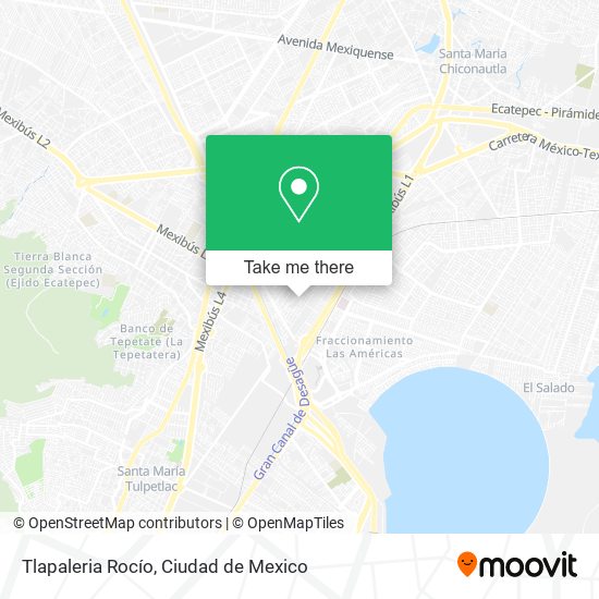 Tlapaleria Rocío map