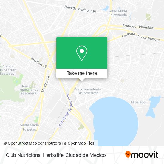 Mapa de Club Nutricional Herbalife