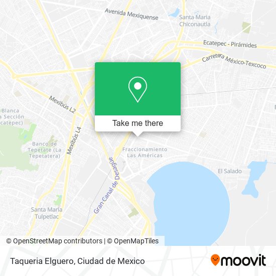 Mapa de Taqueria Elguero