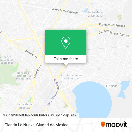 Tienda La Nueva map